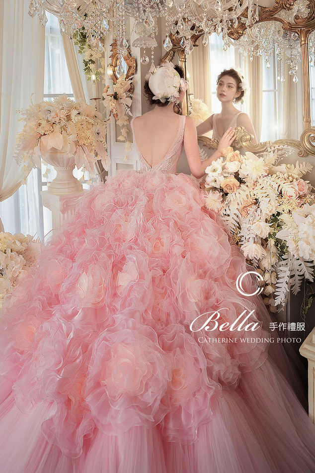 BELLA禮服樣-璇蕾絲-PART.1 蓓蕾- 凱瑟琳婚紗攝影